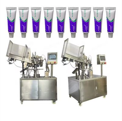 अच्छा मूल्य Factory Custom Cream Glue Automatic Metal Aluminum Soft Tube Filling Sealing Tube Filling Machine ऑनलाइन