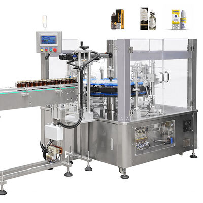 अच्छा मूल्य Liquid Foundation & Lotion Cartoning Machine Fully Automatic Box Carton Packing Machine with Instruction Manual Putting ऑनलाइन