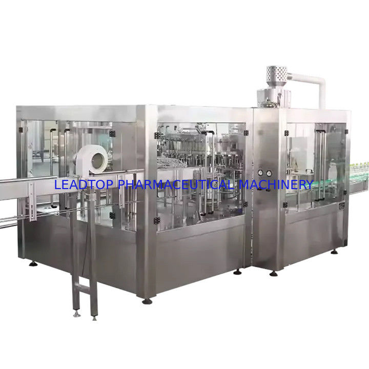 0.2-2.5L कंटेनरों के लिए 8-14 नोजल के साथ रोटरी तरल बोतल भरने की मशीन