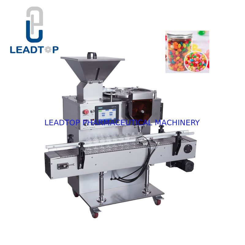 2-9999 पीसी/फ्लास्क भरने की सीमा ऑटोमैटिक टैबलेट कैप्सूल गिनने की मशीन दवा उद्योग के लिए 15 क्षमता तक