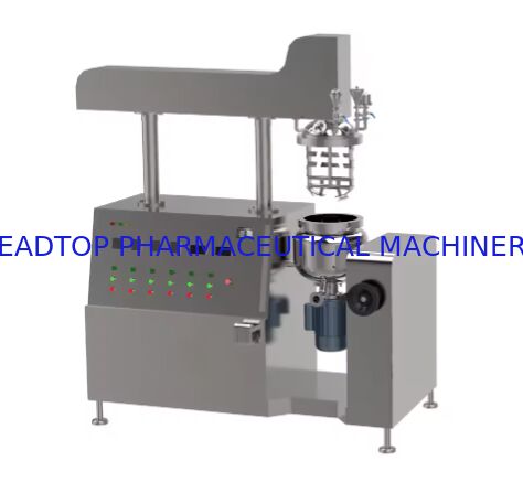 गर्म बिक्री उच्च गुणवत्ता वाले पीएलसी नियंत्रित वैक्यूम अल्ट्रासोनिक स्टेनलेस स्टील कॉस्मेटिक फेस क्रीम त्वचा देखभाल एमुल्सिफायर मशीन