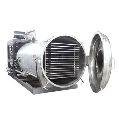 अच्छा मूल्य सुखाने की मशीन खाद्य फ्रीज ड्रायर पालतू भोजन / फल फ्रीज ड्रायर 200 किग्रा क्षमता दूध पाउडर फ्रीज सुखाने के उपकरण ऑनलाइन