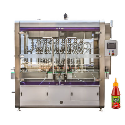 अच्छा मूल्य 700 किलोग्राम वजन रोटरी स्वचालित तरल बोतल भरने की मशीन 6 किलोवाट बिजली की खपत सीई प्रमाणित ऑनलाइन