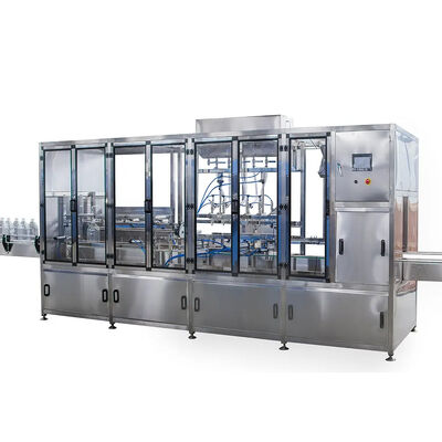 अच्छा मूल्य 220/380V रोटरी पानी की बोतल भरने की मशीन स्वचालित ऑनलाइन