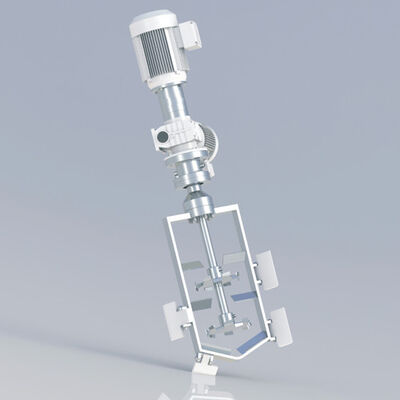 अच्छा मूल्य उच्च कतरनी कम गति मॉडल 316L स्टेनलेस स्टील मैकेनिकल मिशरर के लिए एमुल्सिफाइंग सौंदर्य प्रसाधन में एफडीए जीएमपी अनुरूप डिजाइन ऑनलाइन