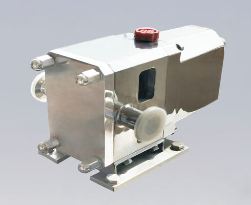 अच्छा मूल्य उच्च चिपचिपाहट स्लरी हैंडलिंग सैनिटरी कैम रोटर पंप EHEDG प्रमाणित CIP SIP तैयार कम कतरनी डिजाइन खाद्य दवा रासायनिक प्रसंस्करण के लिए ऑनलाइन