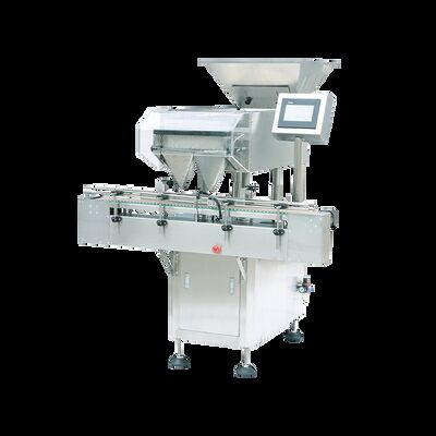 अच्छा मूल्य चौकोर प्लास्टिक की बोतल में 5-25 मिमी की गोलियों के लिए क्षमता टैबलेट गिनती मशीन ऑनलाइन