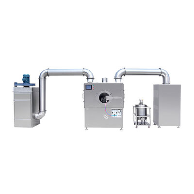 अच्छा मूल्य उच्च दक्षता स्वचालित टैबलेट फिल्म कोटिंग मशीन पीएलसी नियंत्रण प्रणाली ऑनलाइन