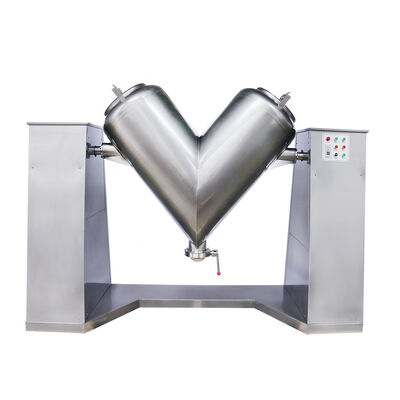अच्छा मूल्य 180L बैरल फार्मास्युटिकल पाउडर मिक्सर मशीन 15rpm V Series ऑनलाइन