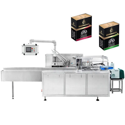 अच्छा मूल्य अरोमाथेरेपी टूथपेस्ट बॉक्स पैकिंग मशीन कार्टनिंग 80 बॉक्स / मिनट ऑनलाइन